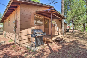 Quiet AZ Cabin Retreat Close to Rainbow Lake, Pinetop-Lakeside